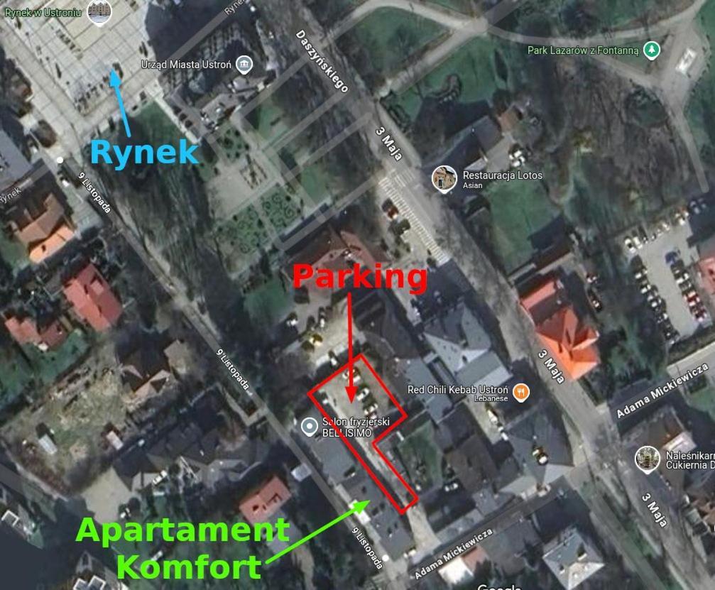 Apartament Komfort Centrum Устронь Екстер'єр фото
